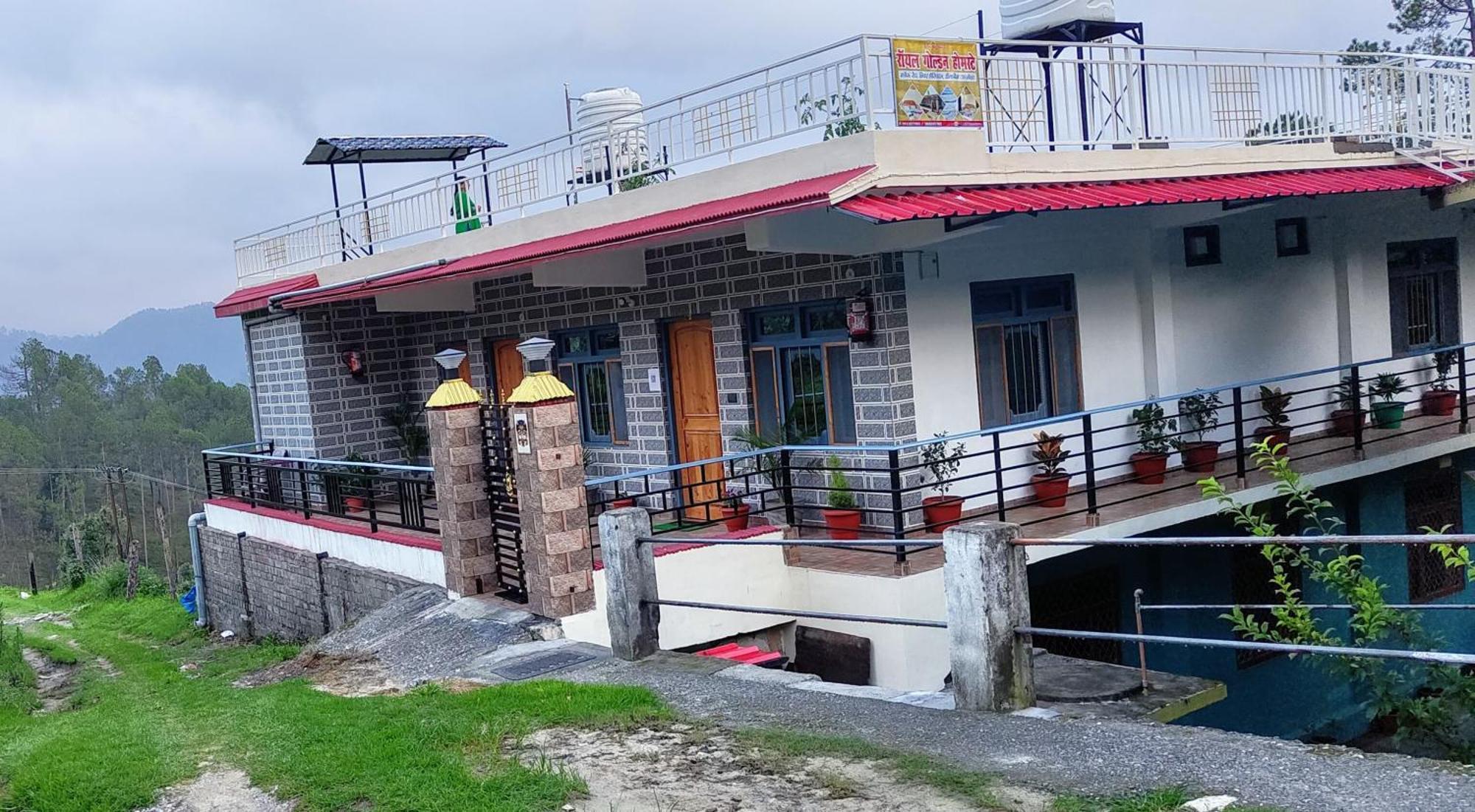 Binsar Royal Homestay Dhaulchhina, Almora Bagian luar foto